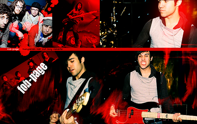 FOB-PAGE  Your Hungarian Fall Out Boy Fansite